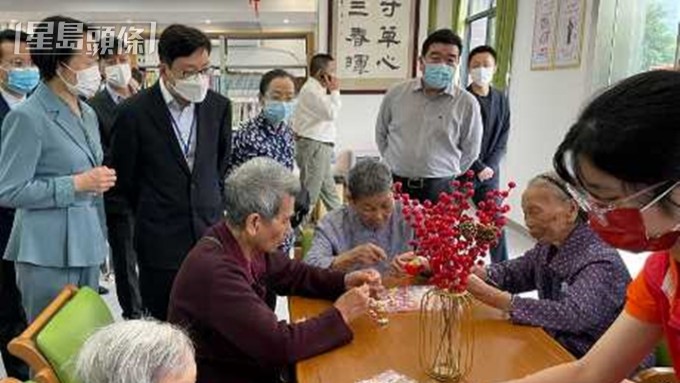 孫玉菡表示,香港正面對人口老化問題。資料圖片 孫玉菡表示,香港正面對人口老化問題。資料圖片