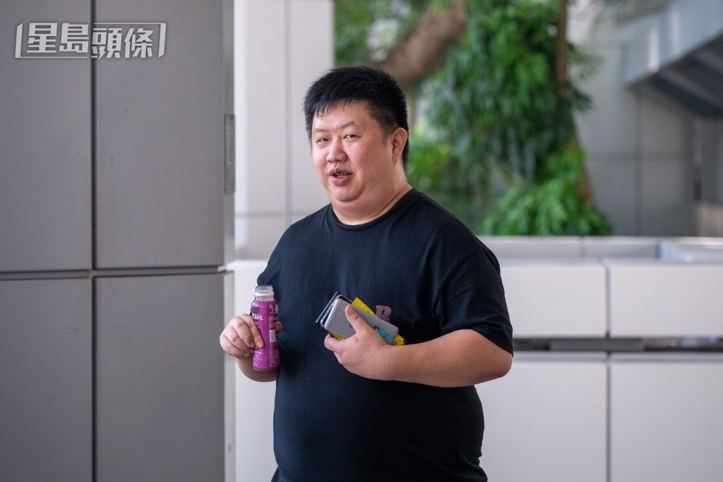 地產代理黃德昇。蘇正謙攝
