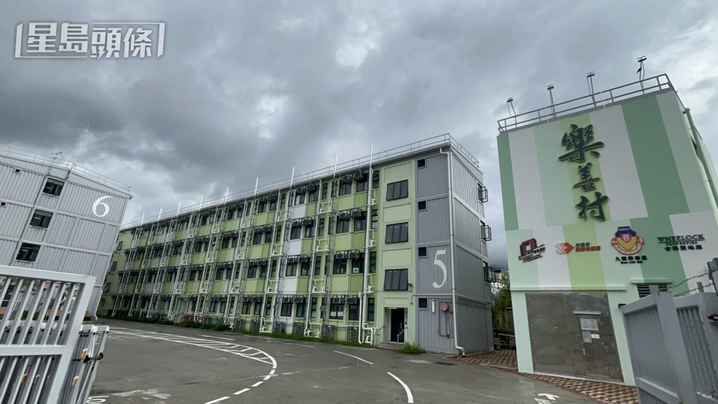 現場是大埔「樂善村」。楊偉亨攝 現場是大埔「樂善村」。楊偉亨攝