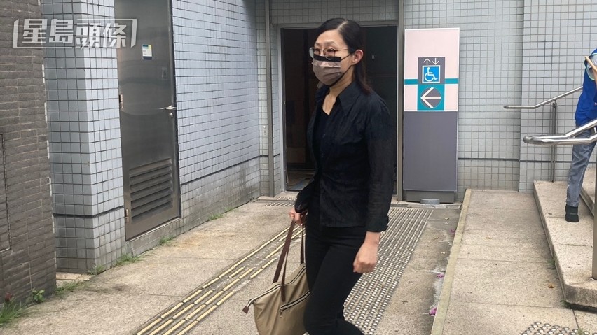 註冊護士賴潔生出庭作供。陳子豪攝 註冊護士賴潔生出庭作供。陳子豪攝