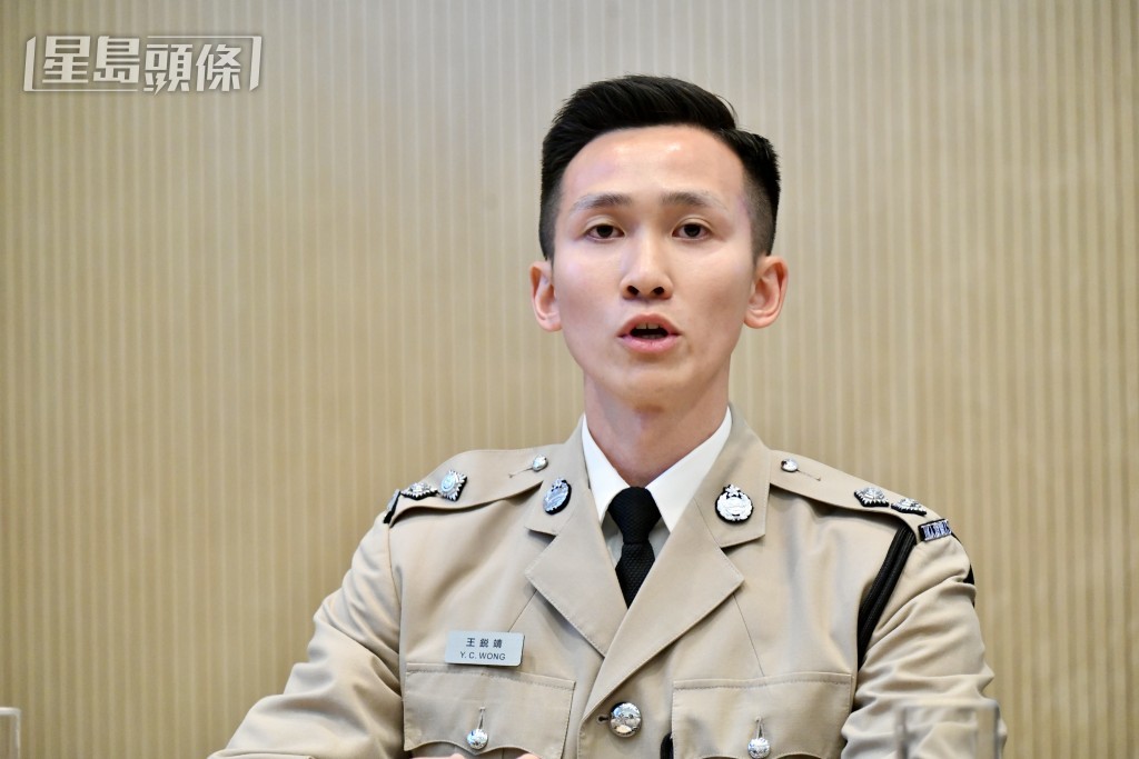 入境事務處入境事務主任王銳靖。 入境事務處入境事務主任王銳靖。