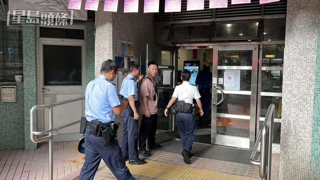 警員到場調查。