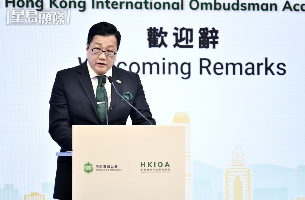 申訴專員陳積志。資料圖片 申訴專員陳積志。資料圖片