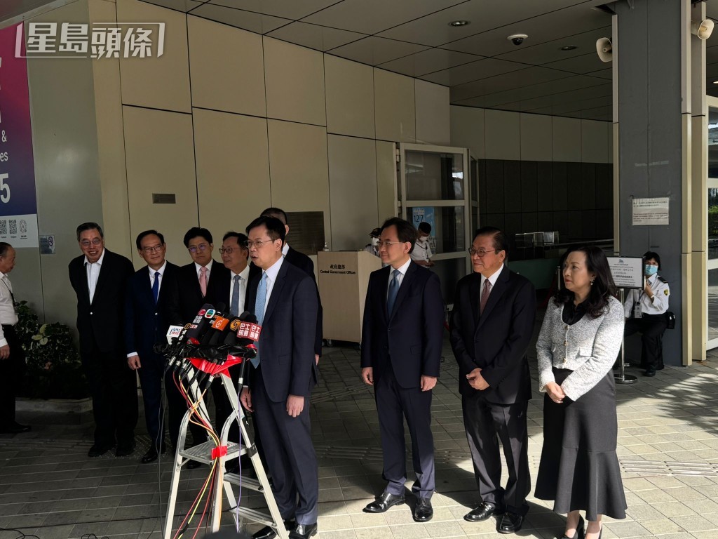 金融界立法會議員陳振英亦報名參選競逐連任。 金融界立法會議員陳振英亦報名參選競逐連任。