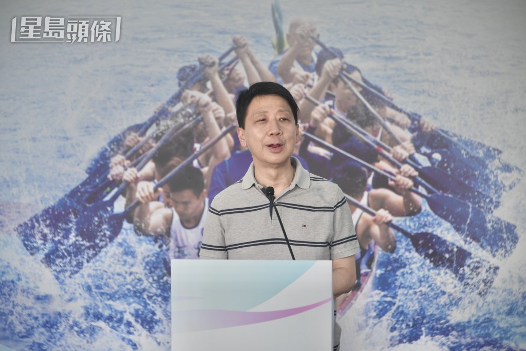 旅發局主席彭耀佳表示,旅發局亦會從日到夜增添不同的節日,務求讓維港「更好玩同精彩」。陳浩元攝 旅發局主席彭耀佳表示,旅發局亦會從日到夜增添不同的節日,務求讓維港「更好玩同精彩」。陳浩元攝