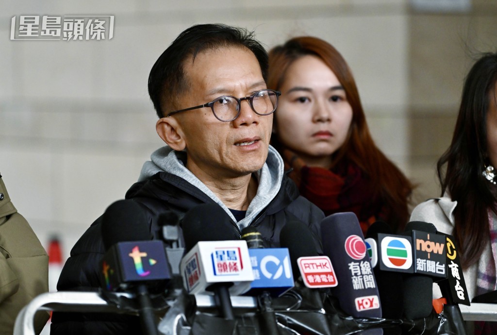 趙炳全:「我想問39條人命係咪就係換來呢4隻字呢」。劉駿軒攝 趙炳全:「我想問39條人命係咪就係換來呢4隻字呢」。劉駿軒攝