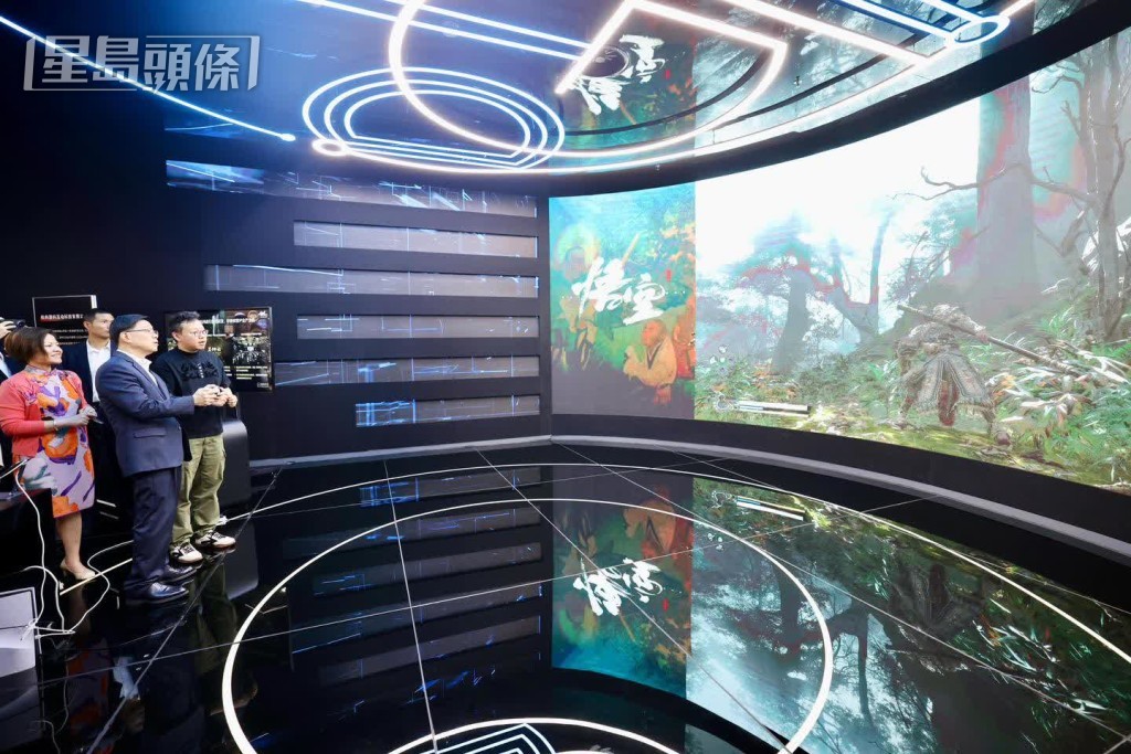 李家超和訪問團隊月前到訪杭州未來科技城展館。李家超fb 李家超和訪問團隊月前到訪杭州未來科技城展館。李家超fb