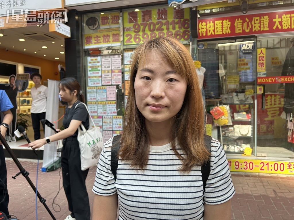 工業傷亡權益會總幹事蕭倩文。林思明攝