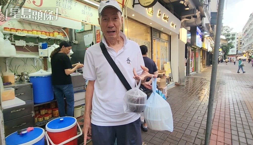 大埔居民詹先生指自己会主动向商户表示不需要餐具。