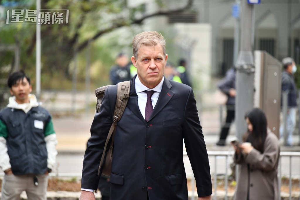 新西蘭御用大律師 Marc Corlett。何健勇攝