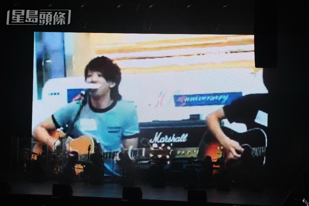 昔日busking情景。