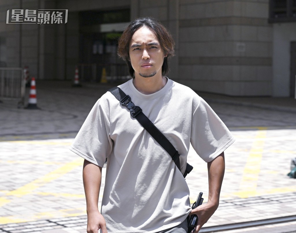 當日的滑水玩家李庭軒。 當日的滑水玩家李庭軒。