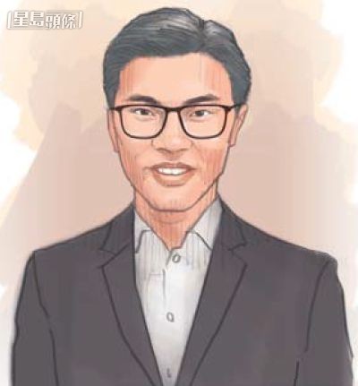 黃振強素描像。 黃振強素描像。