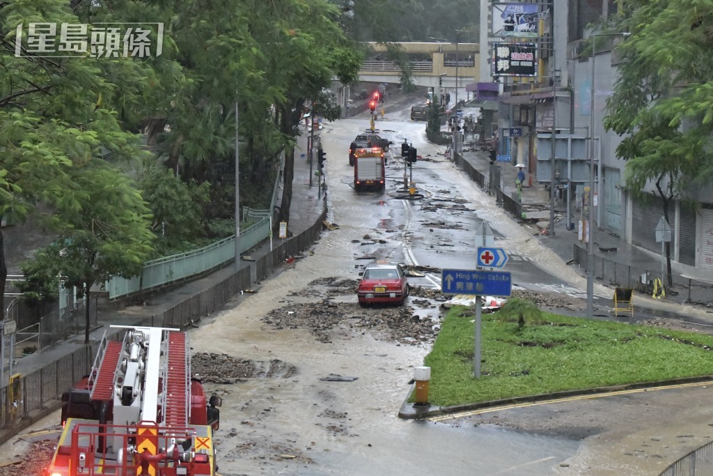 柴灣現時情況。 柴灣現時情況。