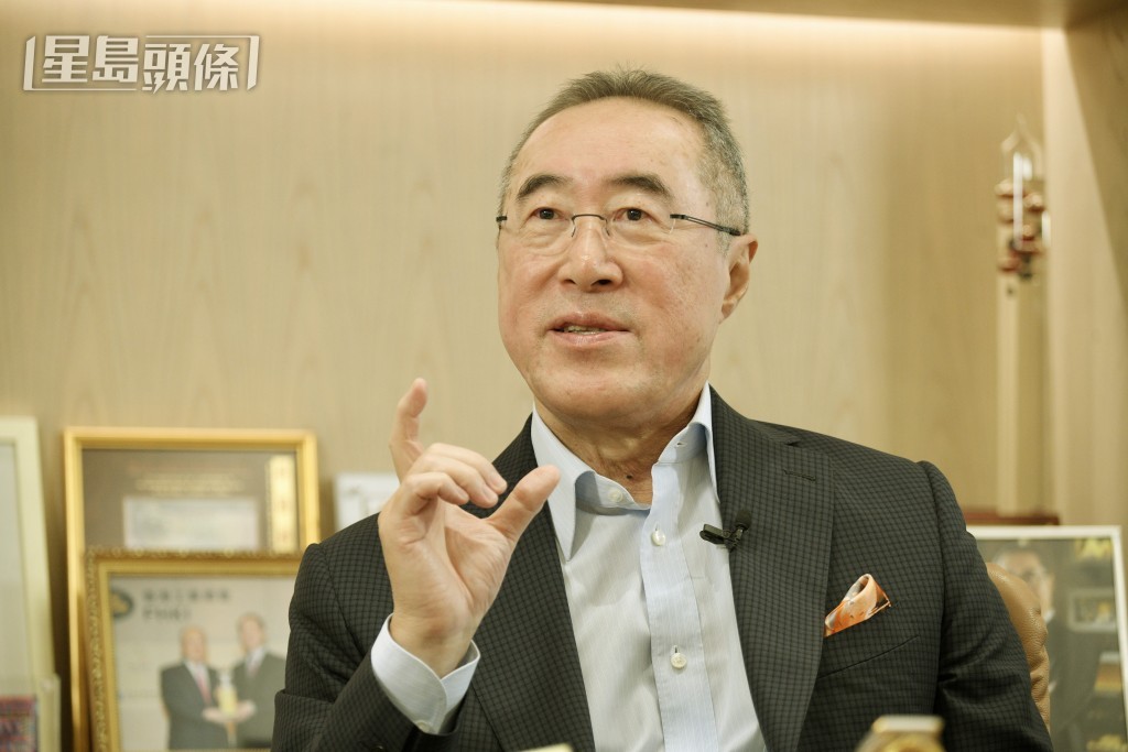 唐英年认同现时是减辣时机。陈浩元摄