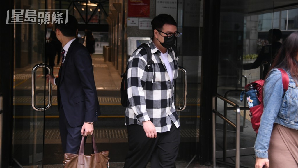 被告鄺浩林。何健勇攝