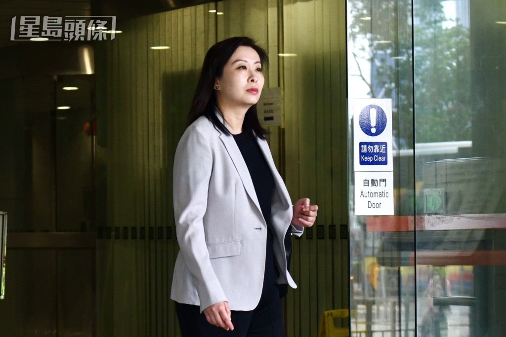 貿發局人力資源部主管楊恬怡。盧江球攝 貿發局人力資源部主管楊恬怡。盧江球攝