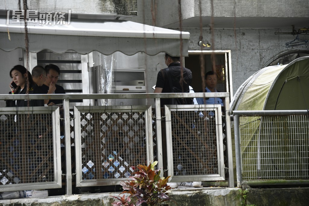 警方封鎖現場進行調查。
