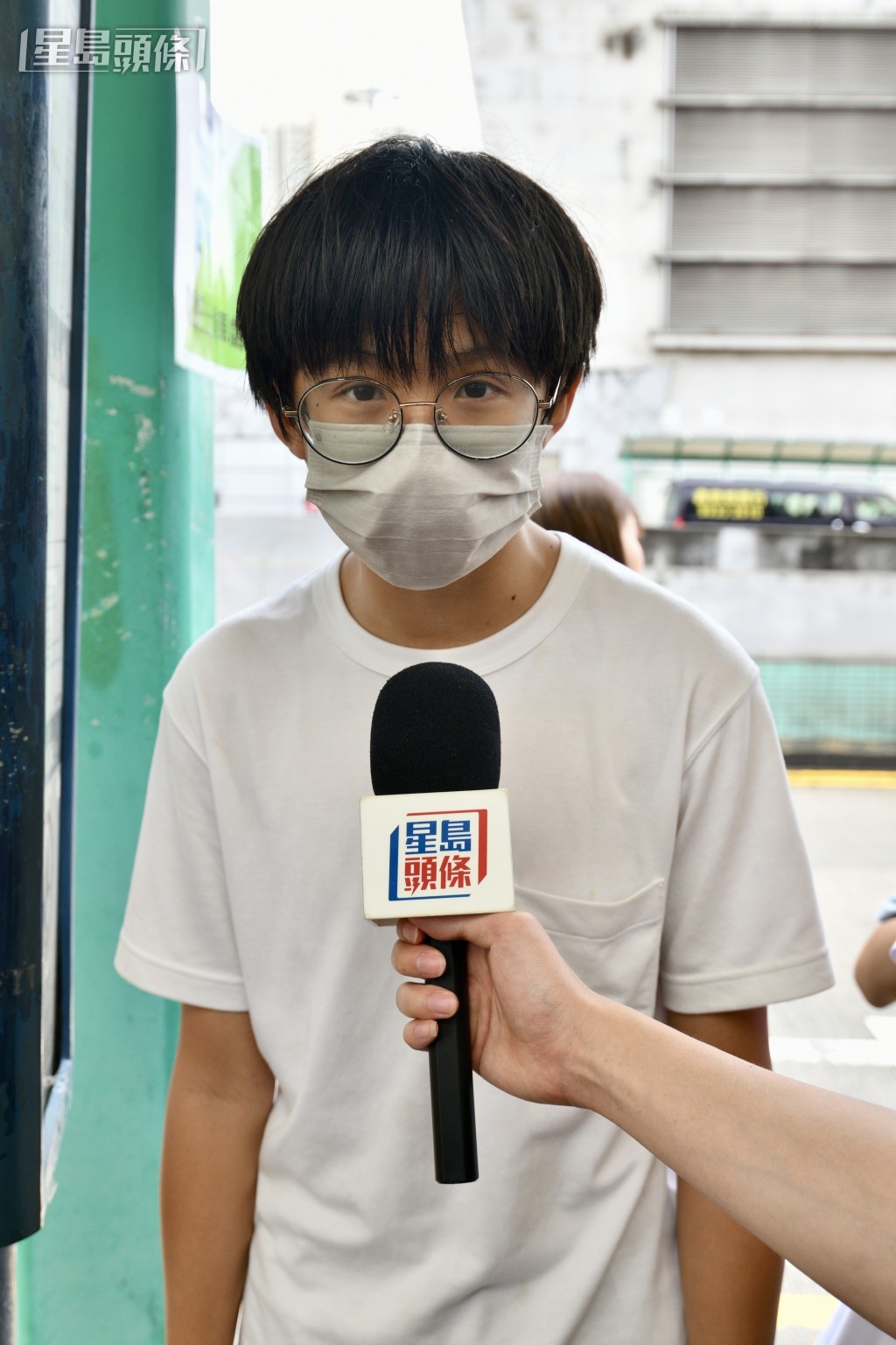 程同學表示3年前開始喜歡巴士，認為坐巴士很開心，也很有滿足感。盧江球攝