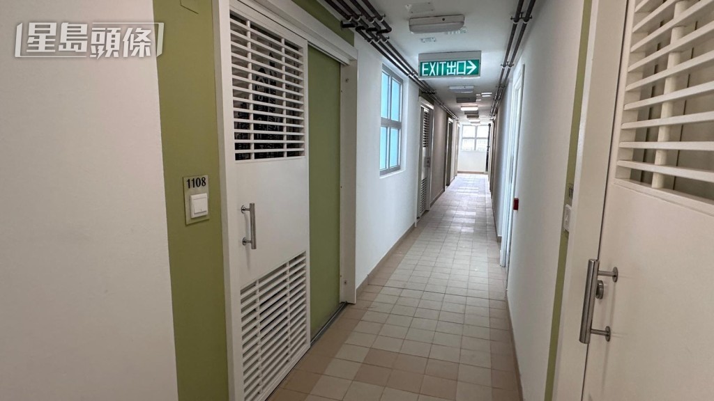 死者偕女兒住粉嶺一公屋單位。梁國峰攝