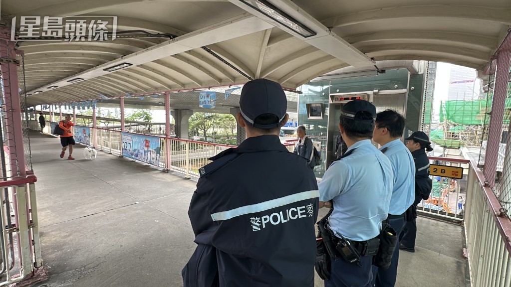 警方在場調查。劉漢權攝