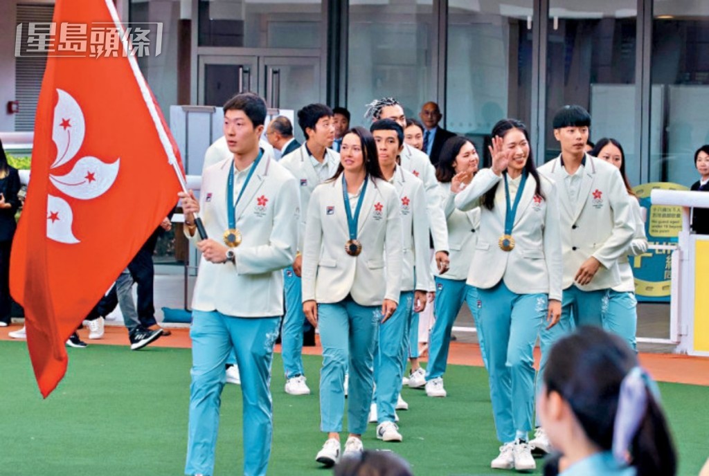 港隊運動員在巴黎奧運獲得佳績。 港隊運動員在巴黎奧運獲得佳績。