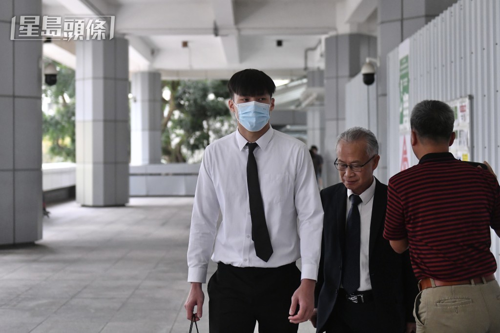 被告葉嘉宇出庭應審。陳極彰攝