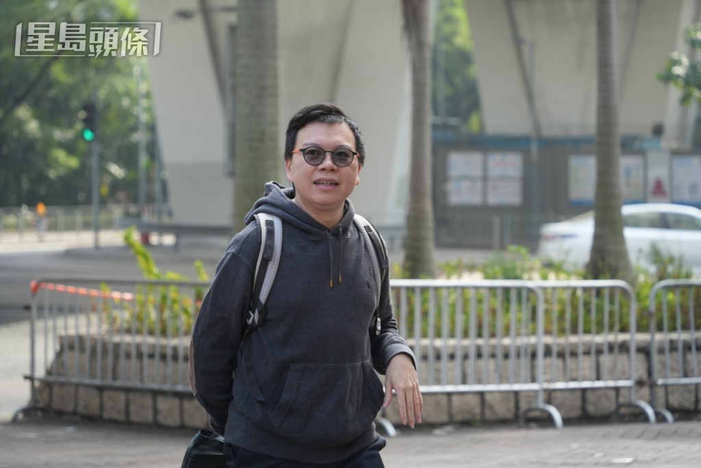 被告何啟明。吳艷玲攝