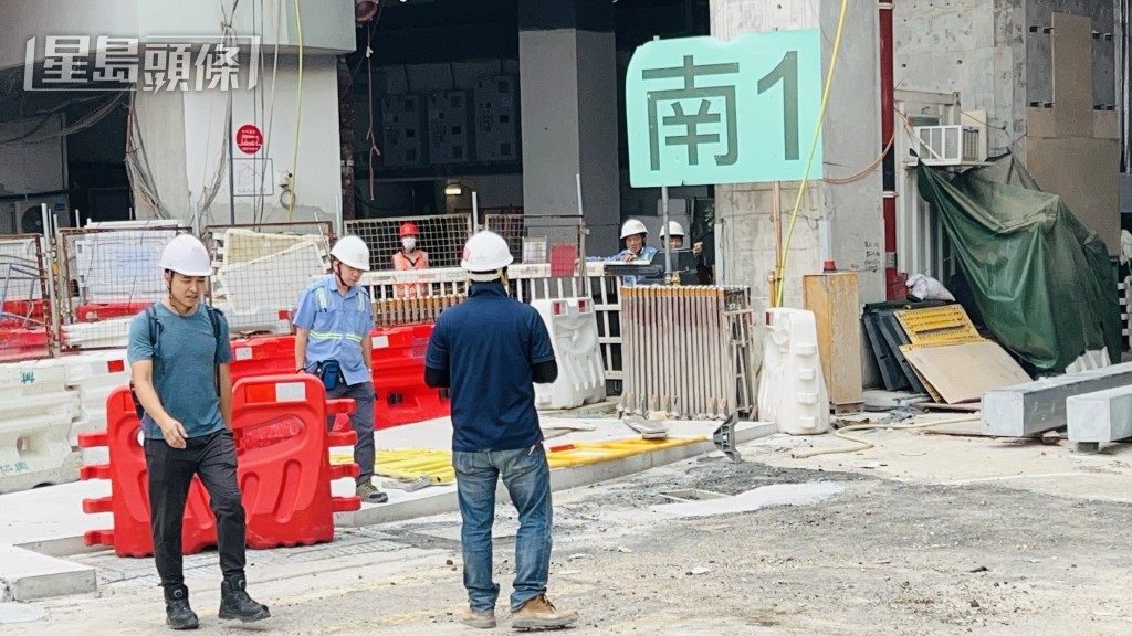 意外現場。