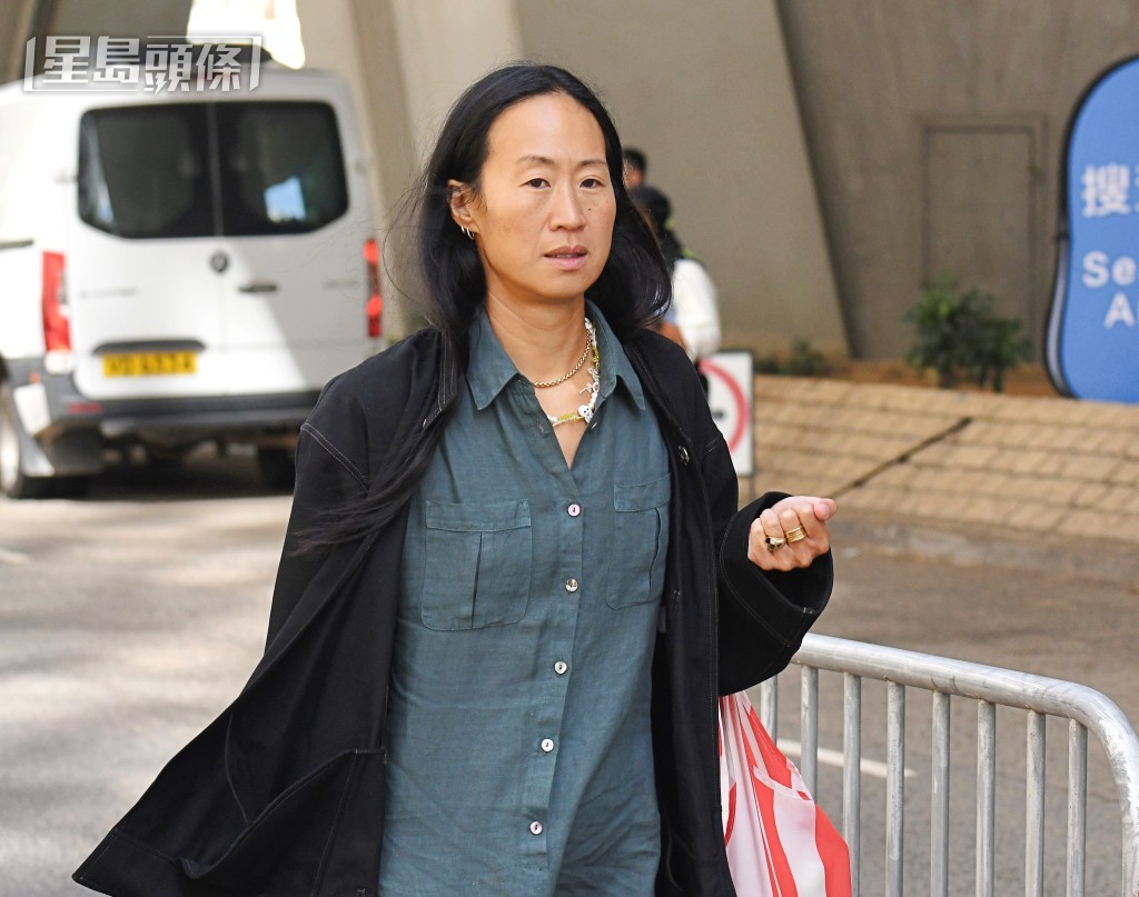 黎智英女兒。何君健攝