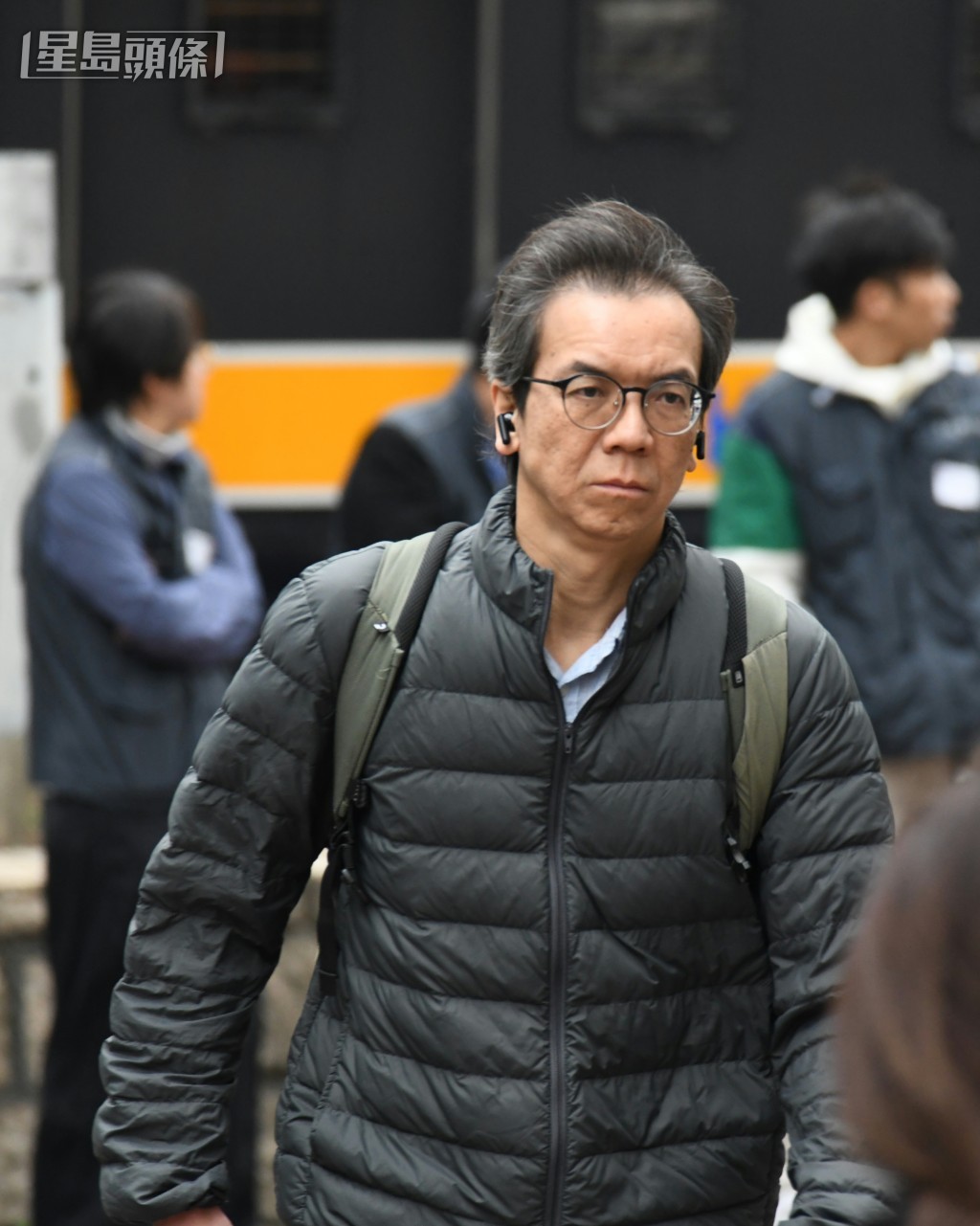 陳沛敏丈夫鐘沛權。何健勇攝