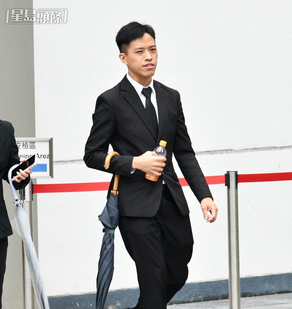 警员叶定国(音译)。何健勇摄 警员叶定国(音译)。何健勇摄