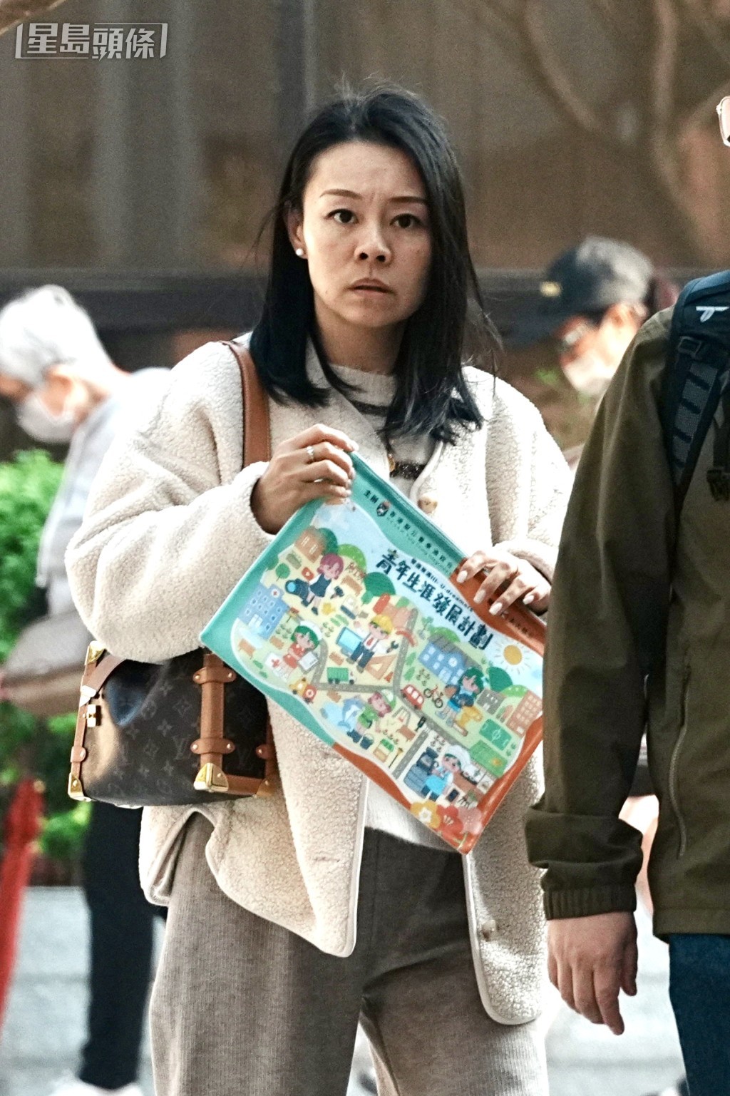 另一名傷者鄭安妮。汪旭峰攝