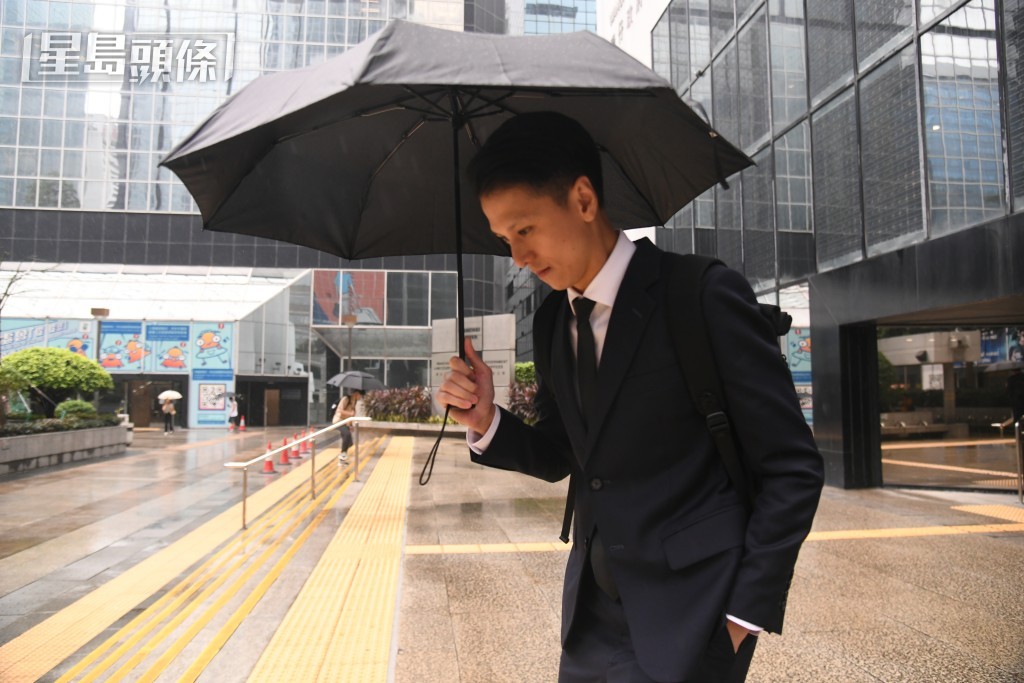 被告庾家豪。何健勇攝