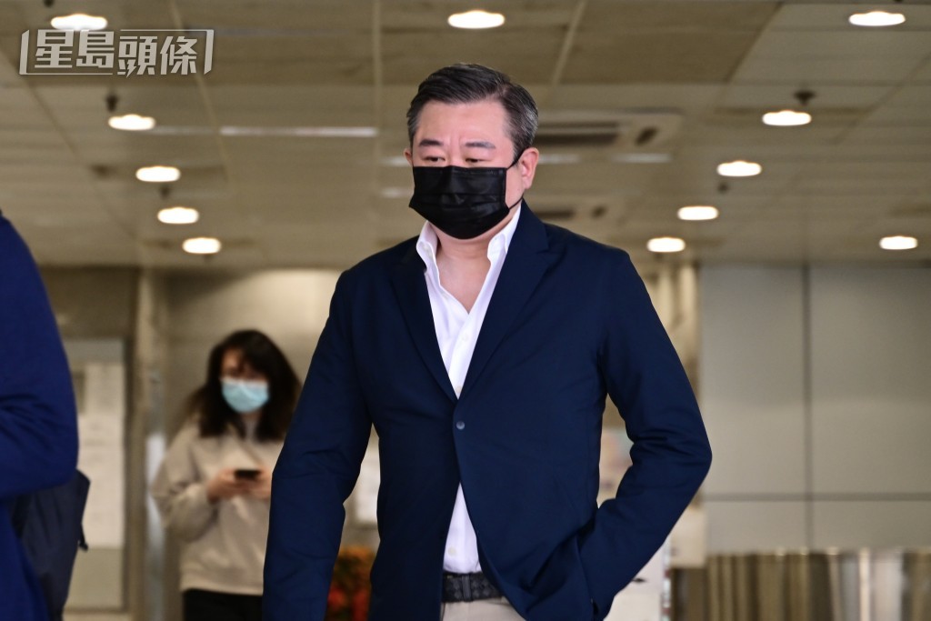 葉承浩求情稱一時氣憤下才向妻叉頸,現已離婚及搬離居所。陳極彰攝 葉承浩求情稱一時氣憤下才向妻叉頸,現已離婚及搬離居所。陳極彰攝