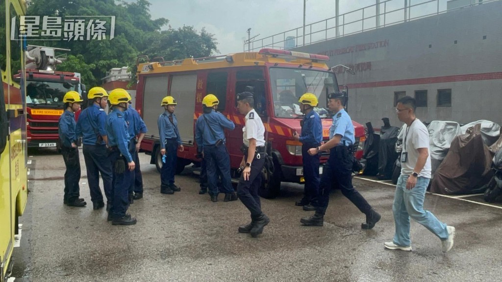 警方和消防到場救援。