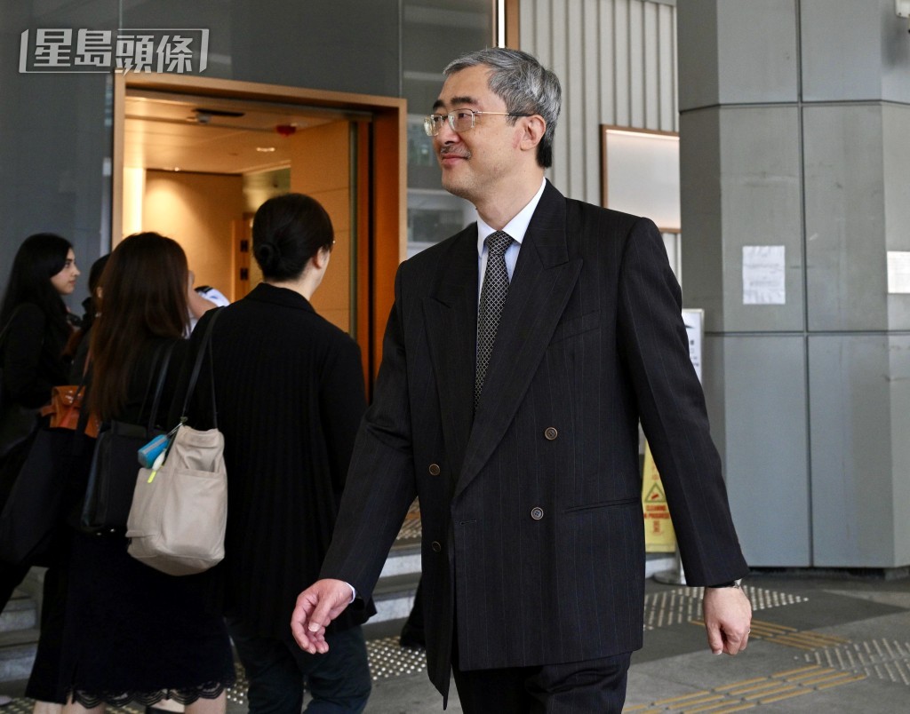 代表何東舜銘的資深大律師黃繼明。蘇正謙攝 代表何東舜銘的資深大律師黃繼明。蘇正謙攝