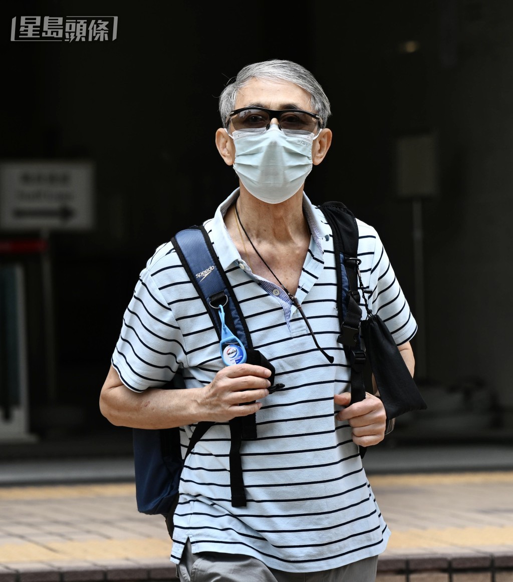 退休總驗船督察歐陽俊德。蘇正謙攝 退休總驗船督察歐陽俊德。蘇正謙攝