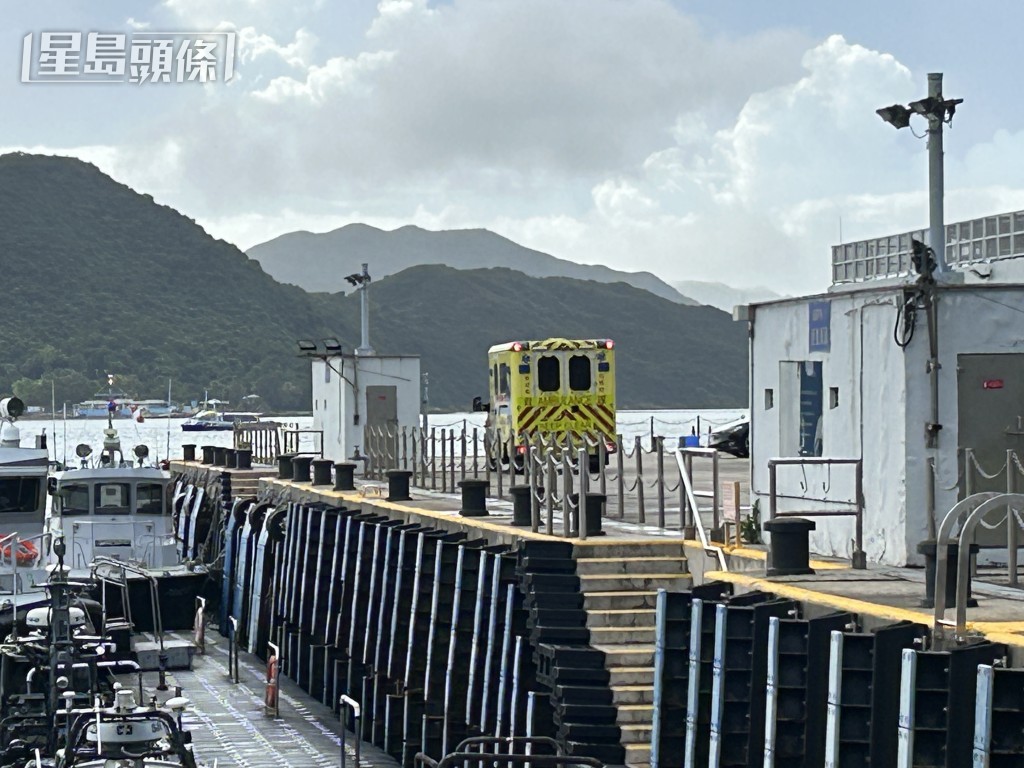 男子在西貢海面漂浮，證實當場不治。林思明攝