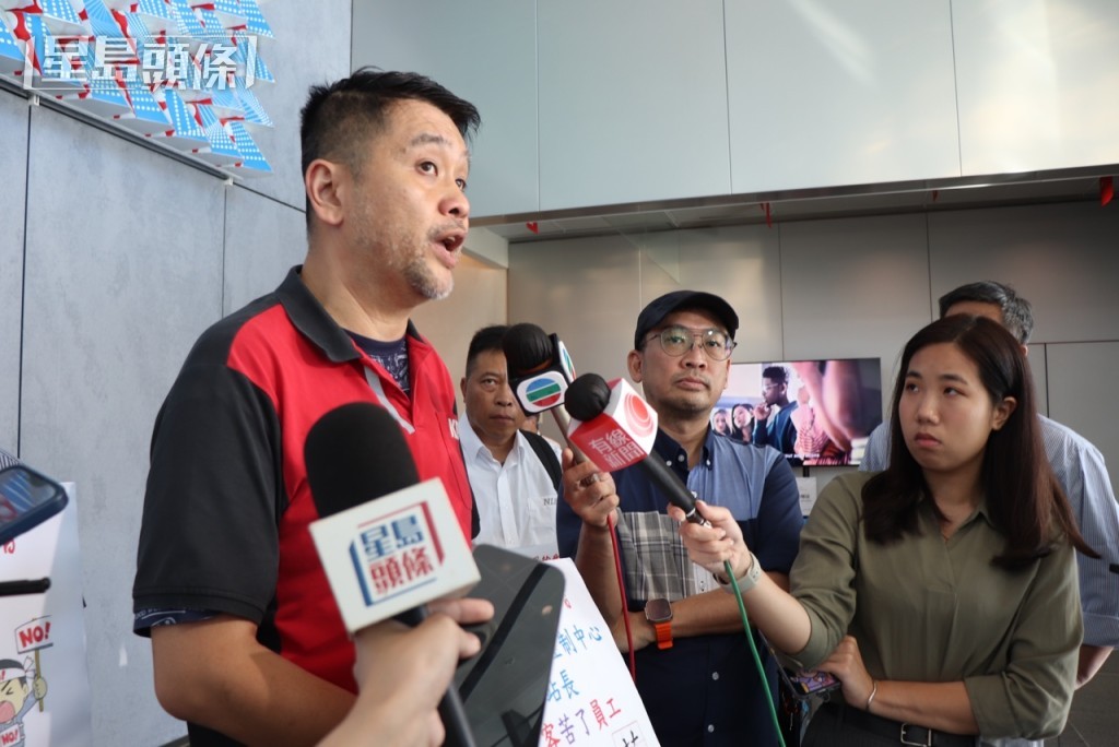 黎兆聰指,九巴人手銳減包括站長、車務督察等,其中站長的缺失尤其嚴重。方咏思攝 黎兆聰指,九巴人手銳減包括站長、車務督察等,其中站長的缺失尤其嚴重。方咏思攝
