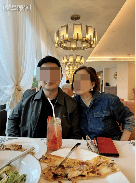 去年9月,Matignas上載了與母親慶生的合照。死者fb 去年9月,Matignas上載了與母親慶生的合照。死者fb