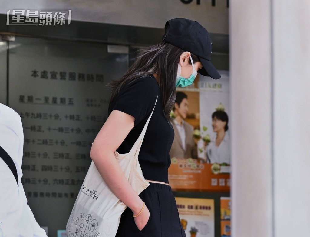 李婷婷今日申請保釋覆核獲准以20萬元保釋候訊。劉駿軒攝