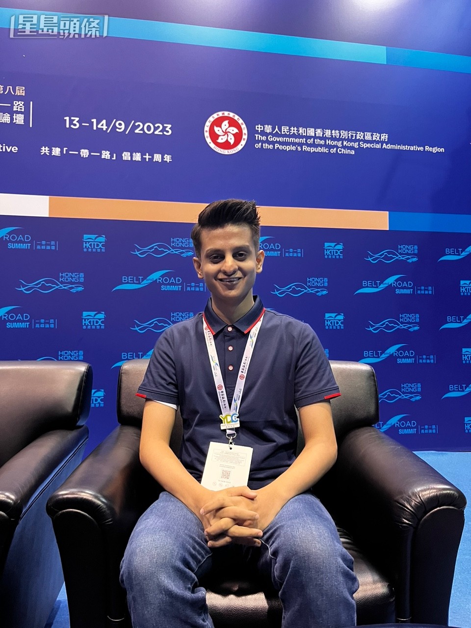 YDC青年大使Waqas。李健威攝