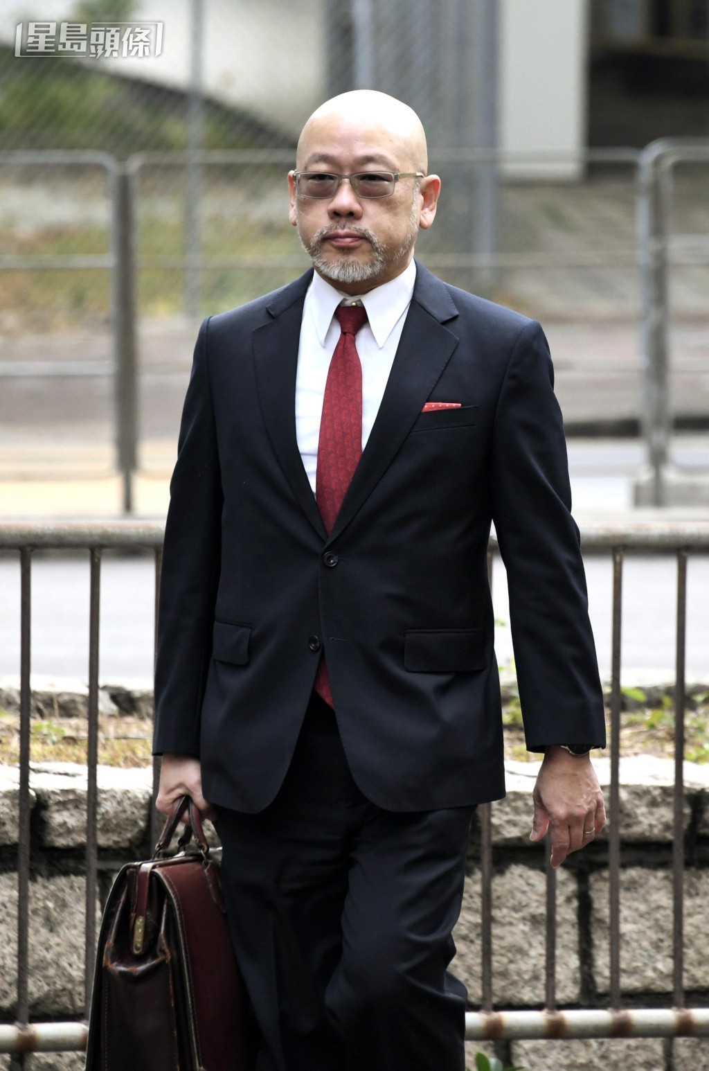 辯方資深大律師彭耀鴻。黃偉強攝