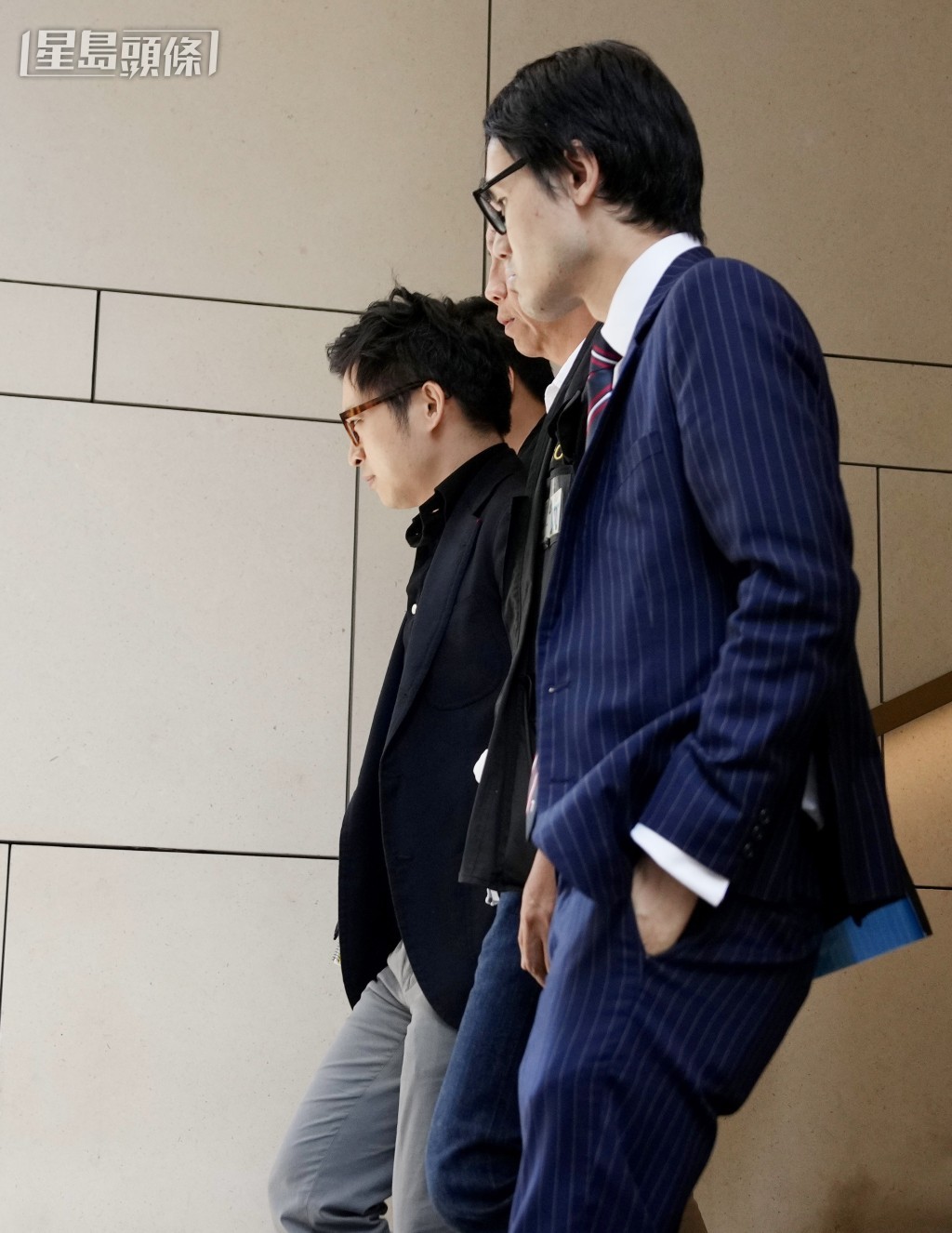 林作當日被捕情況。