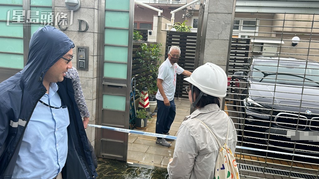 地攻總署人員早前到場。梁國峰攝 地攻總署人員早前到場。梁國峰攝