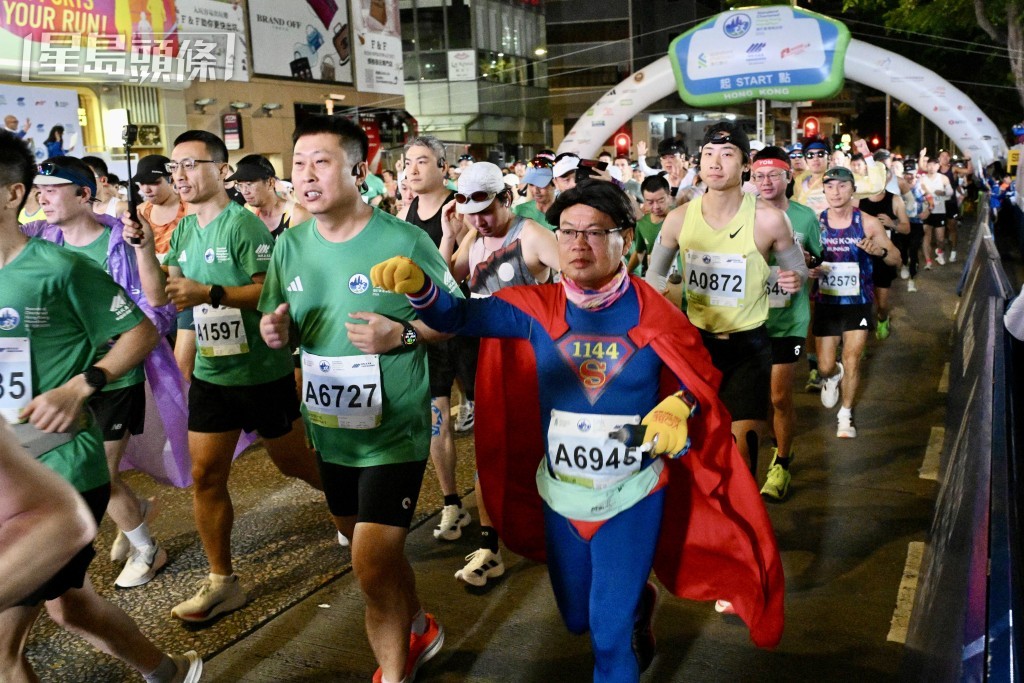一年一度的香港盛事渣打馬拉松昨日圓滿結束。資料圖片