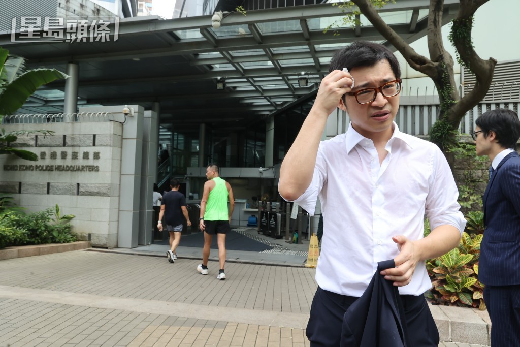 林作被落案檢控。