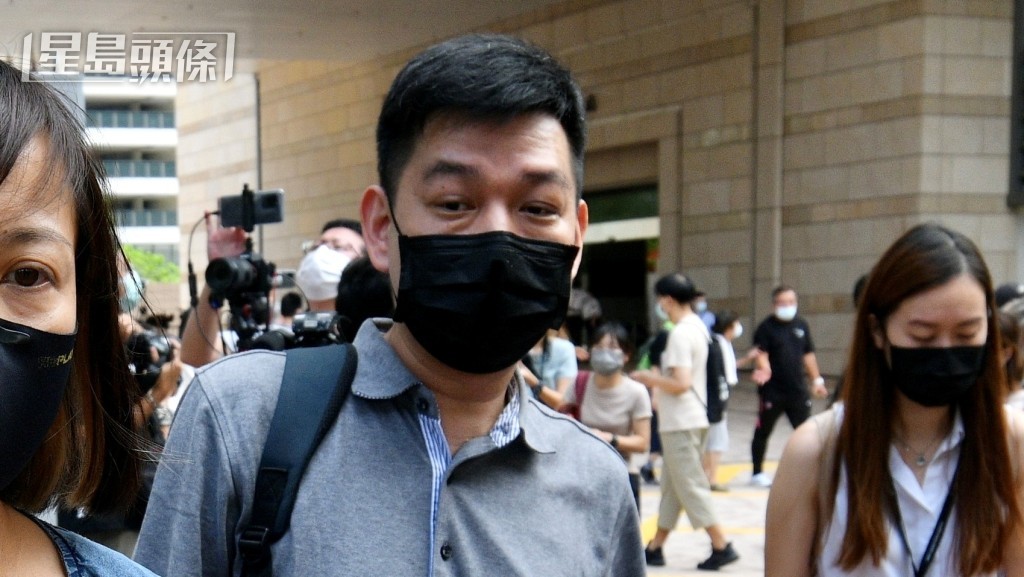 求情指林文宗只負責《蘋果》中文報,在案中角色最輕微。資料圖片 求情指林文宗只負責《蘋果》中文報,在案中角色最輕微。資料圖片