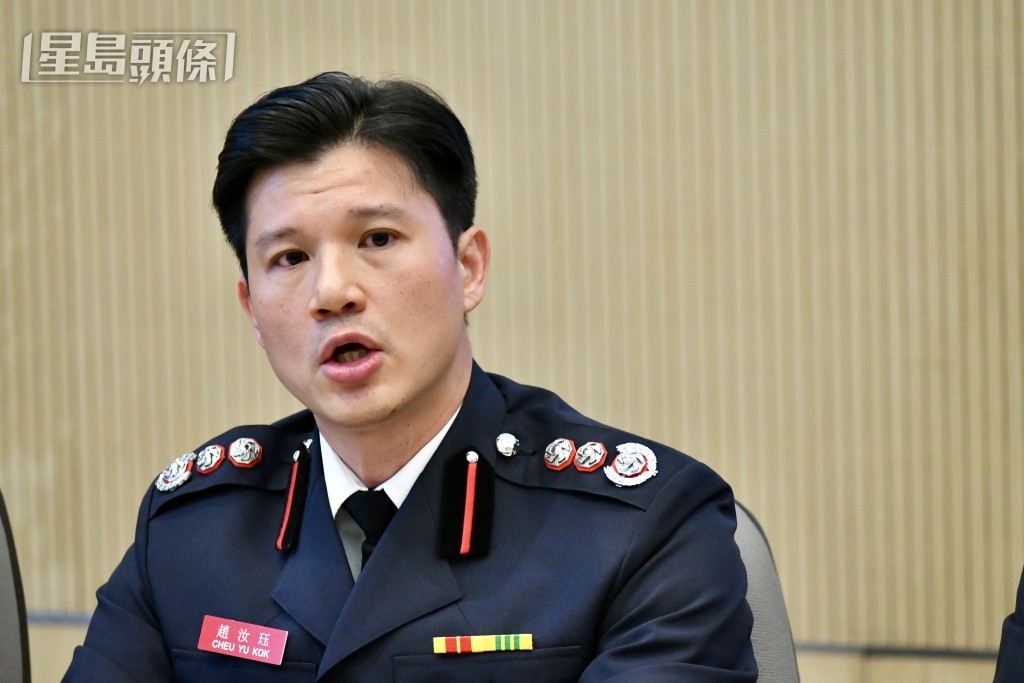 特區救援隊指揮官趙汝珏。 特區救援隊指揮官趙汝珏。